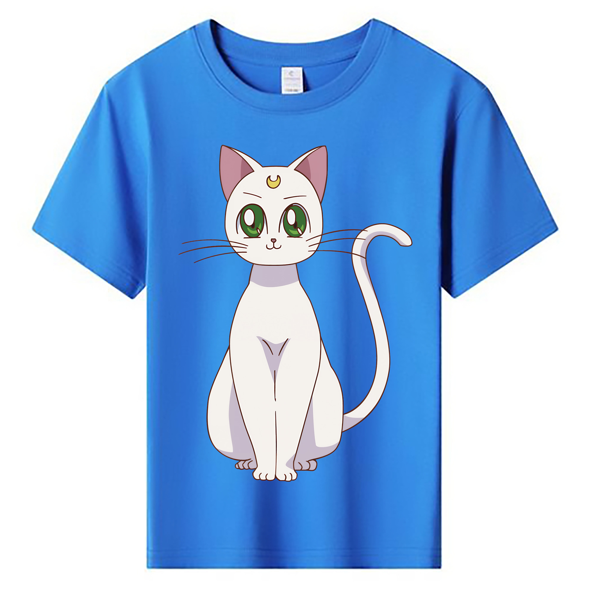 （画像用） 美少女戦士セーラームーン Sailor Moon 綿100％キッズTシャツ（フロントプリント）